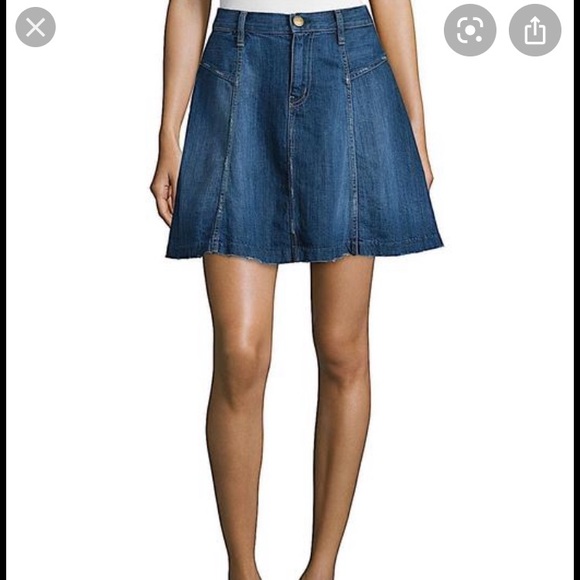 Current Elliot denim mini skirt sz 27 NWOT - Picture 5 of 8